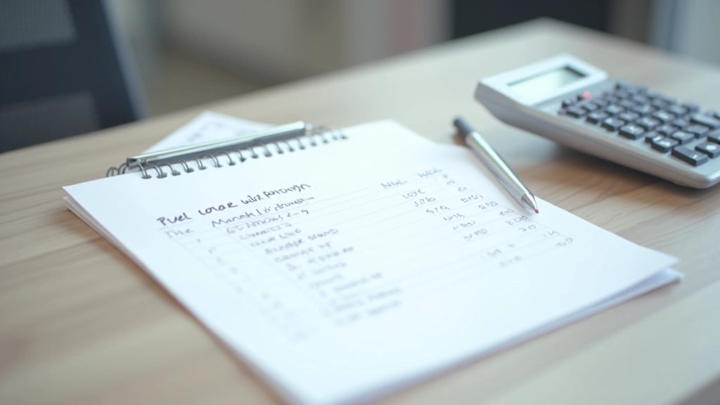 Detailed payroll calculation example with step-by-step breakdown of salary components and deductions